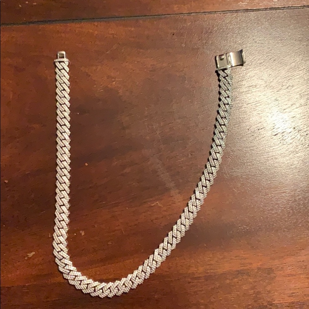 Diamond White Gold Chain For Sale!
